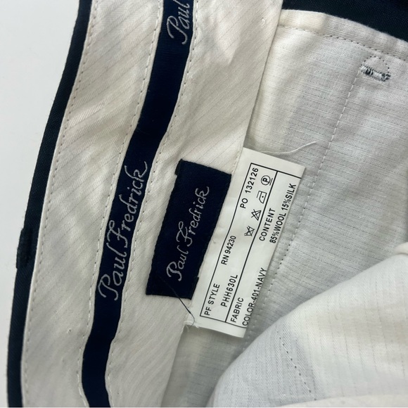 Paul Frederick men’s blue trousers 38R m125-42 - Picture 2 of 3
